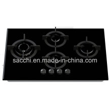 4 Burner Tempered Glass Gas Hob